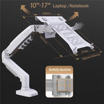 Supporto da scrivania regolabile per laptop 17-30 pollici