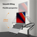 Supporto da scrivania regolabile per laptop 17-30 pollici