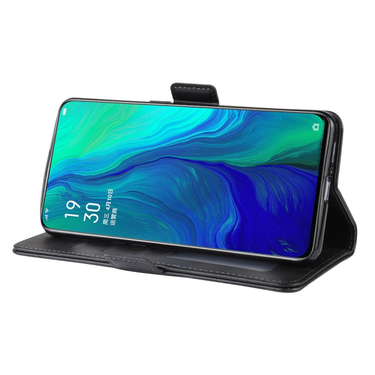 Custodia per cellulare in pelle con supporto a portafoglio per OPPO Reno 10x Zoom, con portafoglio e porta carte di credito, For OPPO Reno 10x Zoom