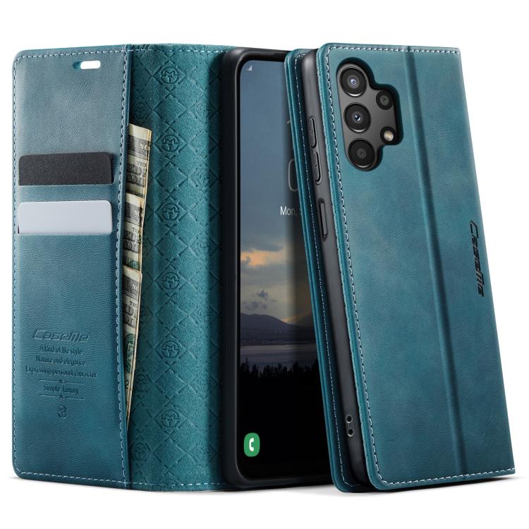 Custodia per telefono CaseMe 033 con fodera in pelle di vitello, inserti in microfibra e protezione RFID., For Samsung Galaxy A14, For Samsung Galaxy A13 / A04s, For Samsung Galaxy A52 / A52s 5G, For Samsung Galaxy A50s / A30s