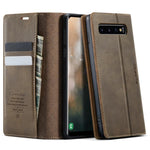 Custodia per telefono CaseMe 033 con fodera in pelle di vitello, inserti in microfibra e protezione RFID., For Samsung Galaxy S10, For Samsung Galaxy A17, For Samsung Galaxy S24 / S25 5G, For Samsung Galaxy S24+ / S25+ 5G