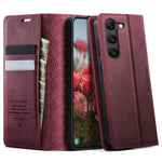 Custodia per telefono CaseMe 033 con fodera in pelle di vitello, inserti in microfibra e protezione RFID., For Samsung Galaxy A34 5G, For Samsung Galaxy A54, For Samsung Galaxy S23 Ultra 5G, For Samsung Galaxy S23+ 5G