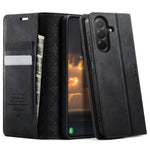 Custodia per telefono CaseMe 033 con fodera in pelle di vitello, inserti in microfibra e protezione RFID., For Samsung Galaxy S10, For Samsung Galaxy A17, For Samsung Galaxy S24 / S25 5G, For Samsung Galaxy S24+ / S25+ 5G