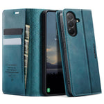 Custodia per telefono CaseMe 033 con fodera in pelle di vitello, inserti in microfibra e protezione RFID., For Samsung Galaxy S10, For Samsung Galaxy A17, For Samsung Galaxy S24 / S25 5G, For Samsung Galaxy S24+ / S25+ 5G