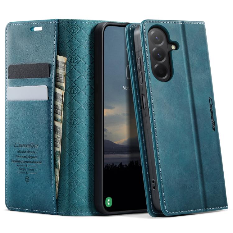 Custodia per telefono CaseMe 033 con fodera in pelle di vitello, inserti in microfibra e protezione RFID., For Samsung Galaxy S10, For Samsung Galaxy A17, For Samsung Galaxy S24 / S25 5G, For Samsung Galaxy S24+ / S25+ 5G