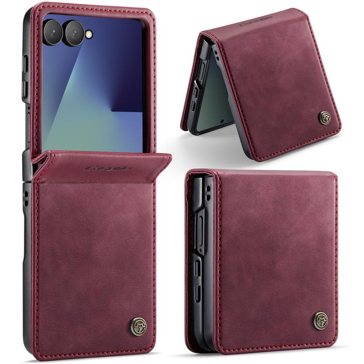 Custodia per telefono CaseMe 033 con fodera in pelle di vitello, inserti in microfibra e protezione RFID., For Galaxy S26 FE 5G, For Galaxy Z Flip8 5G, For Galaxy S26+ 5G, For Galaxy S26 Ultra 5G