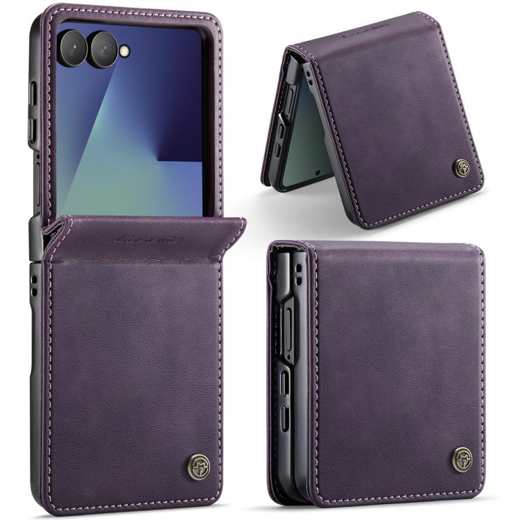 Custodia per telefono CaseMe 033 con fodera in pelle di vitello, inserti in microfibra e protezione RFID., For Galaxy S26 FE 5G, For Galaxy Z Flip8 5G, For Galaxy S26+ 5G, For Galaxy S26 Ultra 5G