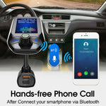 Lettore Bluetooth Auto T43 con Schermo a Colori e Ricarica QC3.0