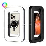 S4 RGB per live streaming/fotografia, luce video magnetica per telefono, luce di riempimento a colori.
