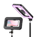 S4 RGB per live streaming/fotografia, luce video magnetica per telefono, luce di riempimento a colori.