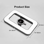 S4 RGB per live streaming/fotografia, luce video magnetica per telefono, luce di riempimento a colori.