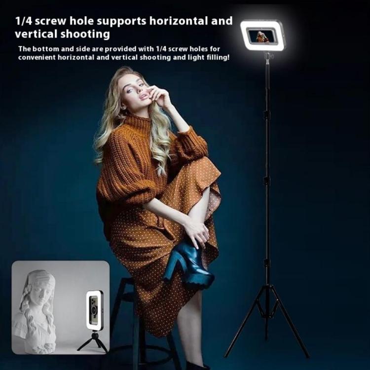 S4 RGB per live streaming/fotografia, luce video magnetica per telefono, luce di riempimento a colori.