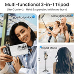 Supporto per telefono estensibile Jmary MT-18 con controllo wireless, mini selfie stick e treppiede., MT-18 (White), MT-18 (Black)