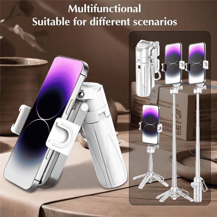 Supporto per telefono estensibile Jmary MT-18 con controllo wireless, mini selfie stick e treppiede., MT-18 (White), MT-18 (Black)