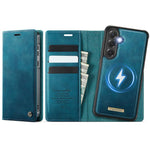 Custodia per telefono CaseMe C49 con portafoglio in pelle, magnetica, con blocco RFID e removibile., For Samsung Galaxy S24+ / S25+, For Samsung Galaxy A14 5G / M44, For Samsung Galaxy A55 / A35 5G, For Samsung Galaxy A13 / A04s