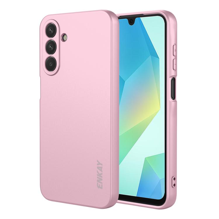 Custodia per telefono ENKAY in silicone liquido morbido e antiurto., For Galaxy A25 5G