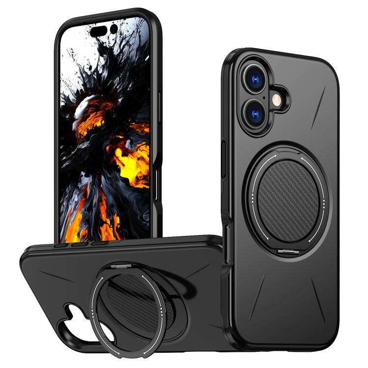 Custodia per PC/telefono Kalebol con supporto magnetico girevole MagSafe., For iPhone 17 Pro, For iPhone 17, For iPhone Air