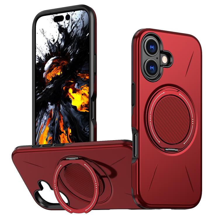 Custodia per PC/telefono Kalebol con supporto magnetico girevole MagSafe., For iPhone 16, For iPhone 15 Pro Max, For iPhone 15 Pro