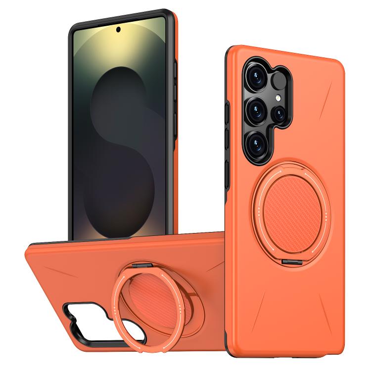 Custodia Kalebol con supporto magnetico girevole per Galaxy S25, S25+ e S25