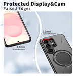 Custodia PC con supporto magnetico girevole per Galaxy S26 Ultra, S26 e A57 5G