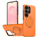 Custodia PC con supporto magnetico girevole per Galaxy S26 Ultra, S26 e A57 5G