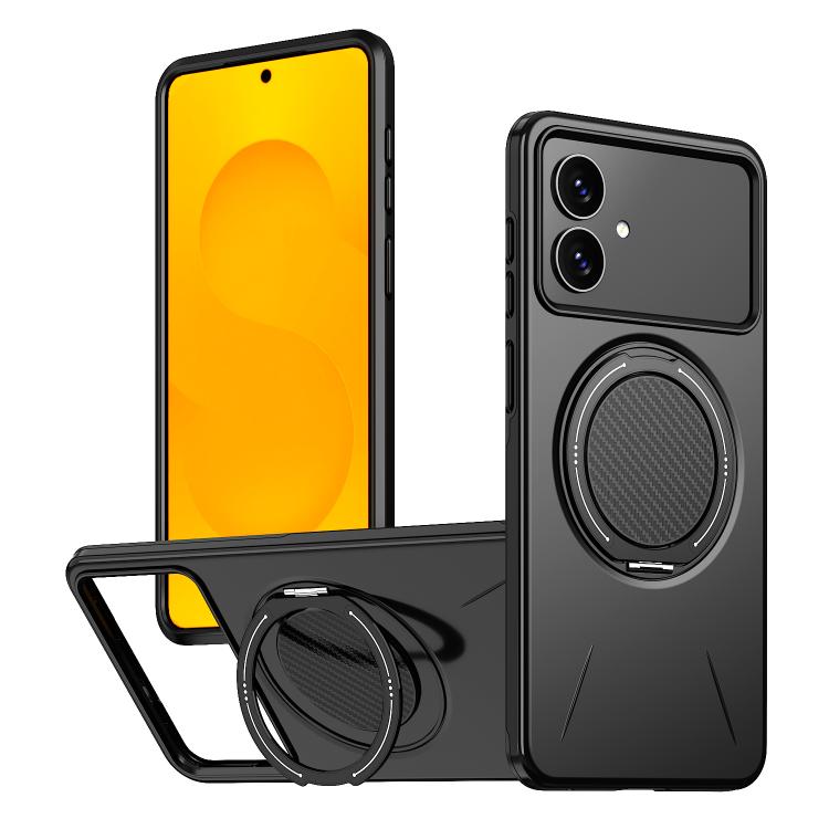 Custodia con supporto magnetico girevole per Galaxy Z Flip8, S26+ e S26 Edge 5G