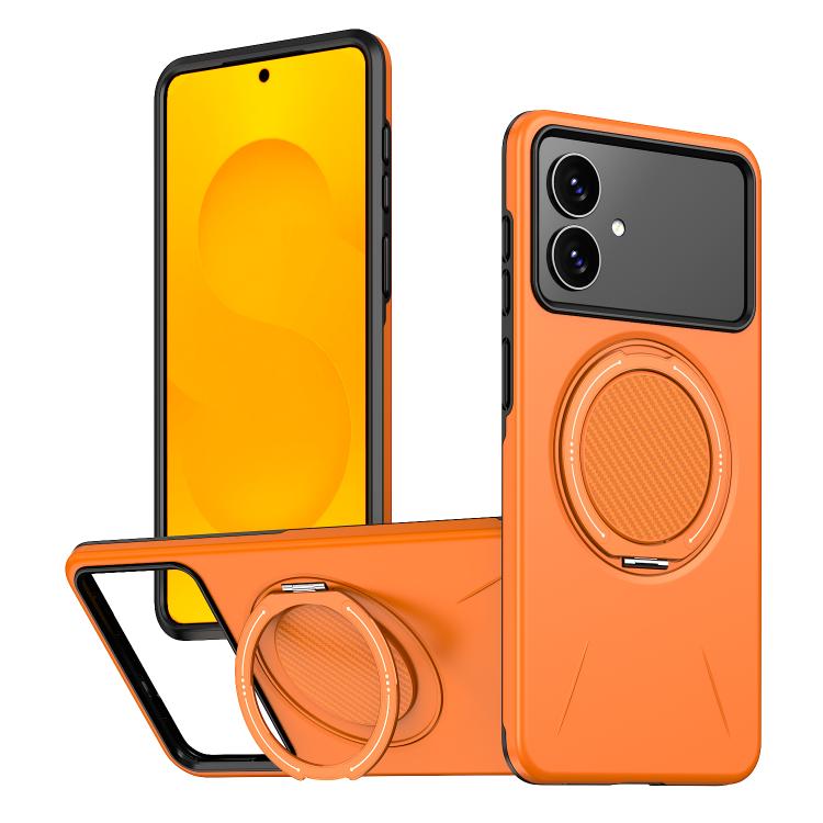 Custodia con supporto magnetico girevole per Galaxy Z Flip8, S26+ e S26 Edge 5G