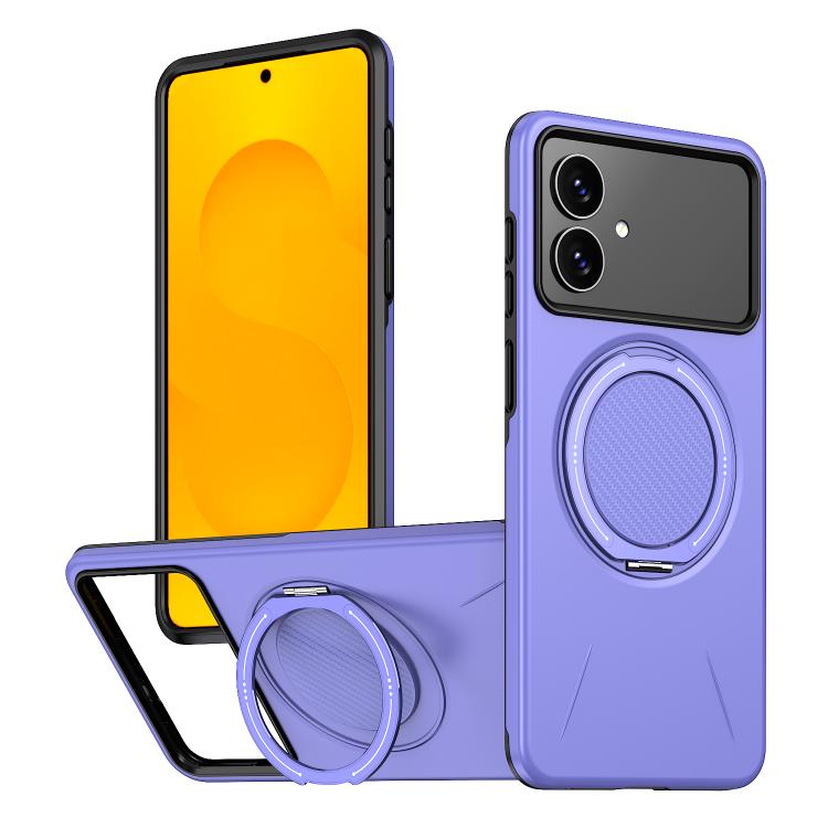 Custodia con supporto magnetico girevole per Galaxy Z Flip8, S26+ e S26 Edge 5G