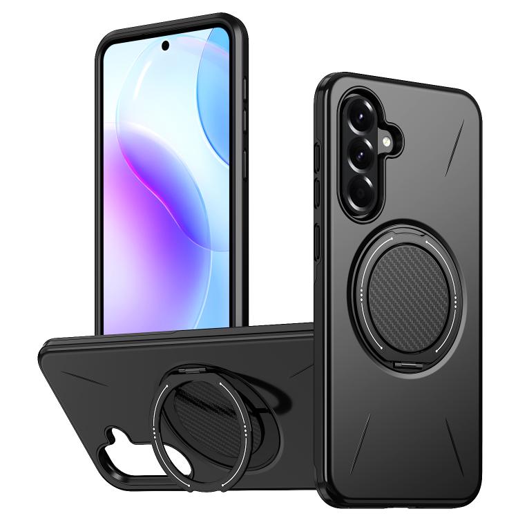 Custodia per Galaxy A16 4G/5G con supporto magnetico girevole MagSafe