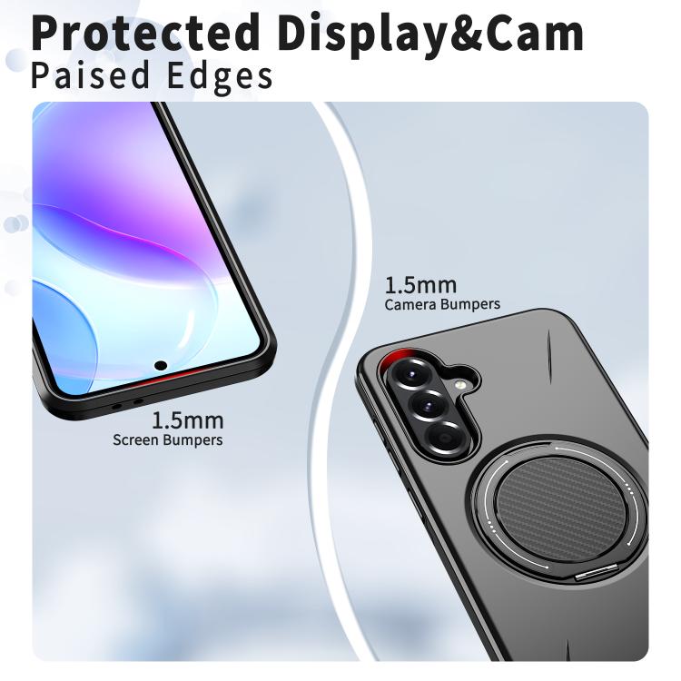 Custodia per Galaxy A16 4G/5G con supporto magnetico girevole MagSafe