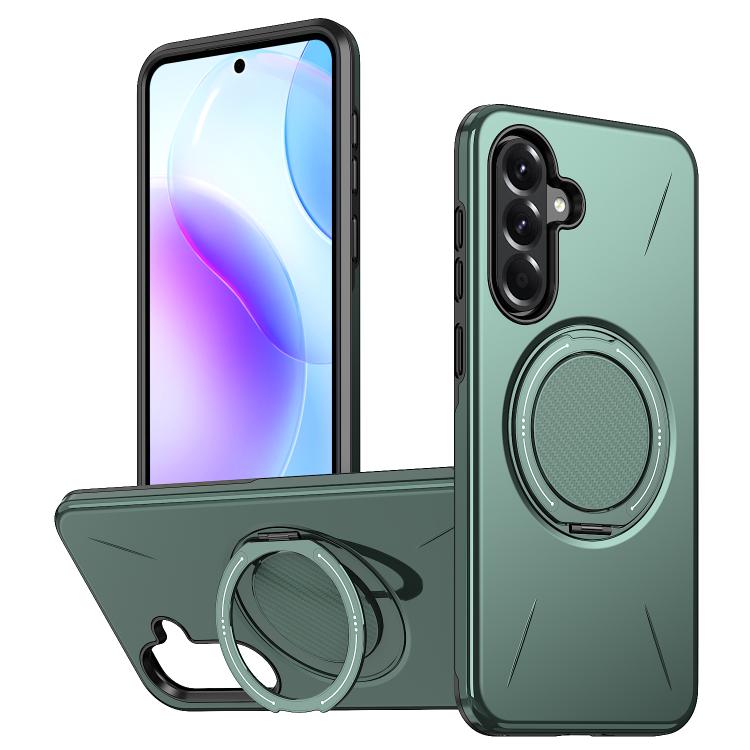 Custodia per Galaxy A16 4G/5G con supporto magnetico girevole MagSafe