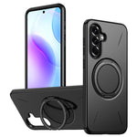 Custodia per PC con supporto magnetico girevole MagSafe per Galaxy A56, A26 e