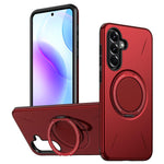 Custodia per PC con supporto magnetico girevole MagSafe per Galaxy A56, A26 e