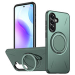 Custodia per PC con supporto magnetico girevole MagSafe per Galaxy A56, A26 e
