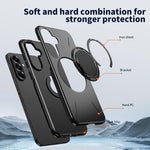 Custodia per PC con supporto magnetico girevole MagSafe per Galaxy A56, A26 e