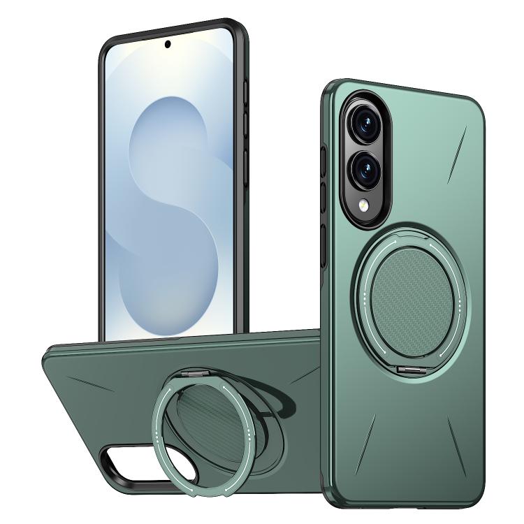 Custodia con supporto magnetico girevole per Galaxy Z Fold7, Z Flip7 e S25 Edge