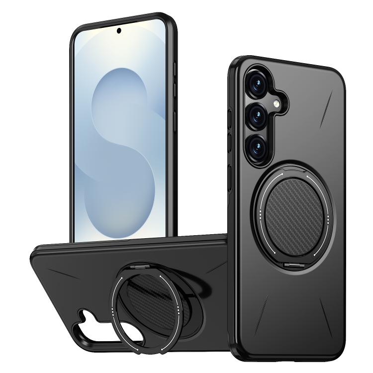 Custodia Kalebol con supporto magnetico girevole per Galaxy S25, S25+ e S25
