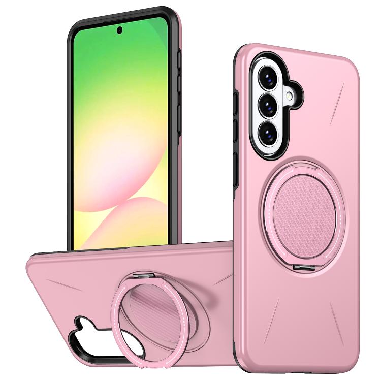 Custodia per PC con supporto magnetico girevole MagSafe per Galaxy A37 5G, A27