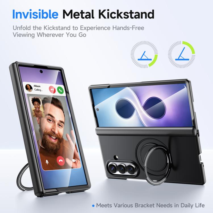 Custodia con supporto magnetico girevole per Galaxy Z Fold7, Z Flip7 e S25 Edge