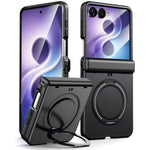 Custodia con supporto magnetico girevole per Galaxy Z Flip8, S26+ e S26 Edge 5G
