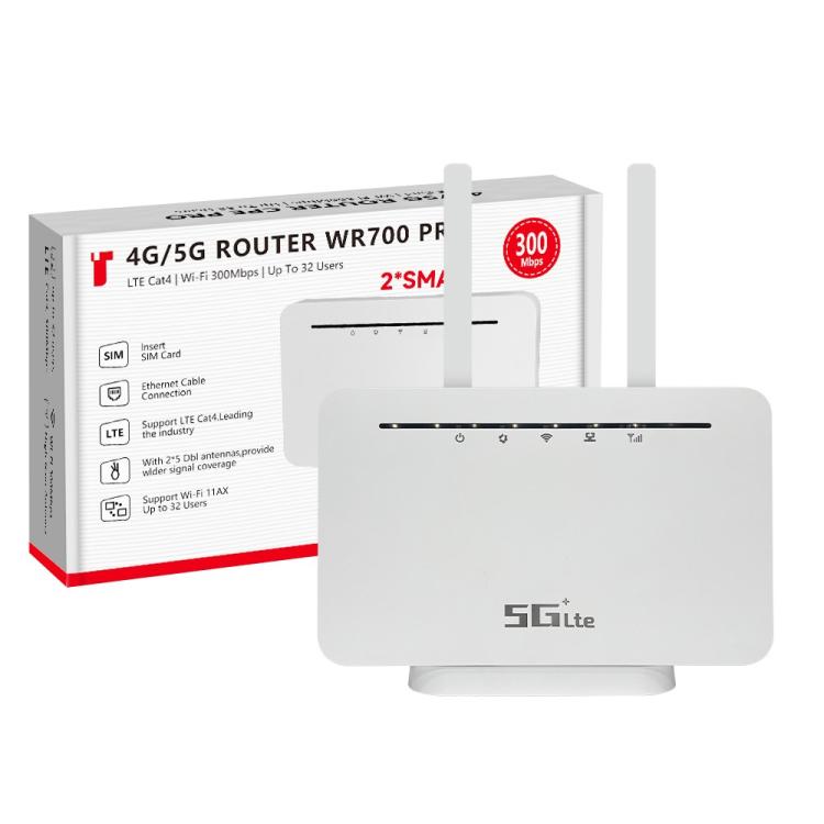 Router 4G WR700-E con SIM e antenne rimovibili