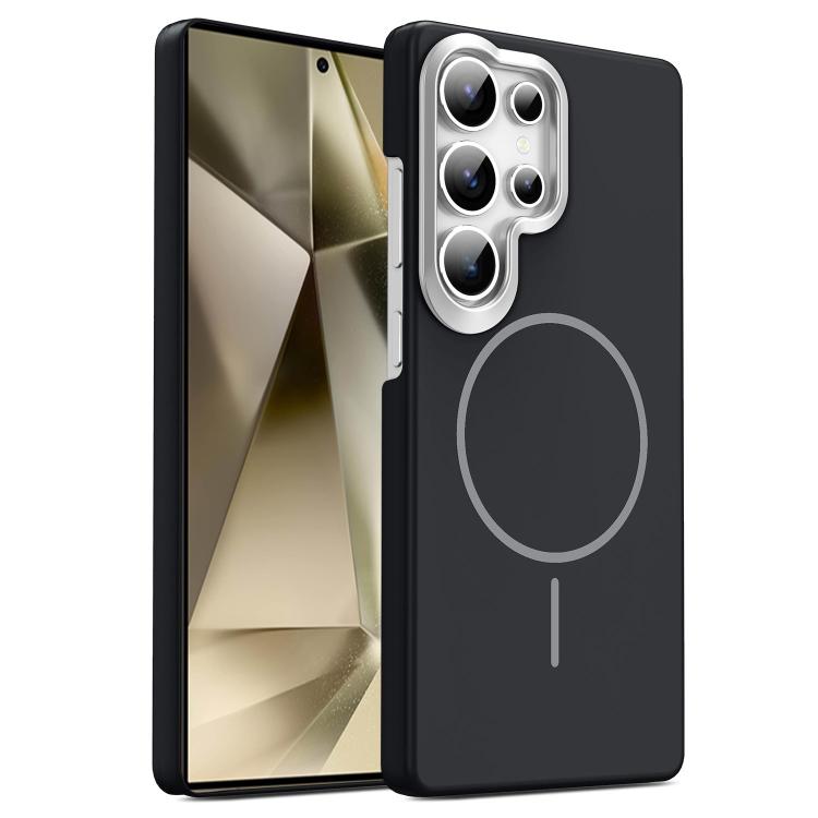 Custodia Gold Armor PC Thin Circle MagSafe antiurto per Samsung Galaxy A35 e S24
