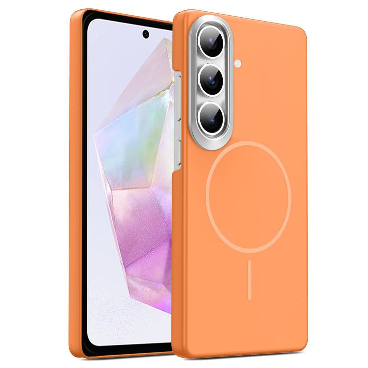 Custodia Gold Armor PC Thin Circle MagSafe antiurto per Samsung Galaxy A35 e S24