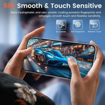 Pellicola per vetri temperati Kalebol ad alto contenuto di alluminio, serigrafata a copertura totale con bordo nero e privacy., For iPhone 11 Pro Max, For iPhone 11, For iPhone 11 Pro, For iPhone XS, For iPhone XR, For iPhone XS Max, For iPhone X      ...