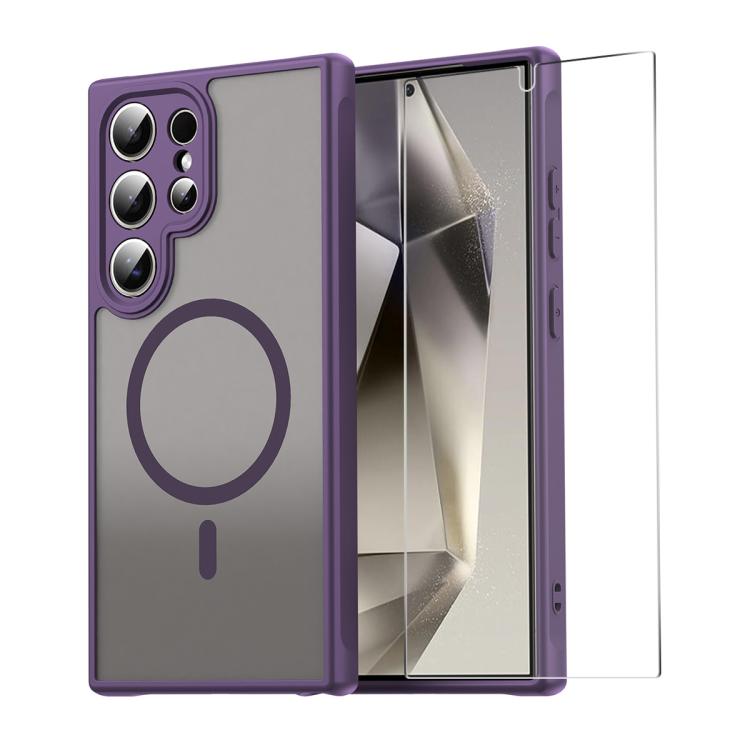 Custodia opaca antiurto ENKAY Hat-Prince con pellicola per Galaxy S26+ 5G