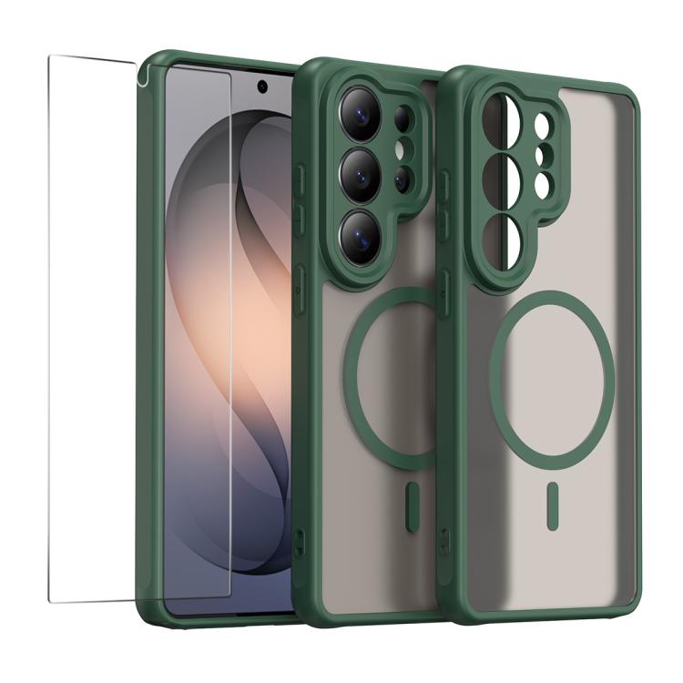 Custodia opaca antiurto ENKAY Hat-Prince con pellicola per Galaxy S26+ 5G