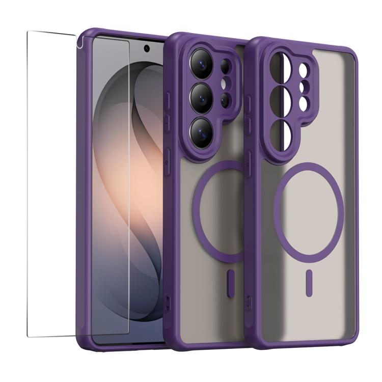 Custodia opaca antiurto ENKAY Hat-Prince con pellicola per Galaxy S26+ 5G