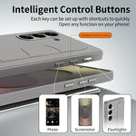 Custodia con pulsante controllo intelligente per Samsung Galaxy S24+, S24 e S23