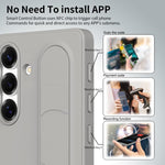 Custodia con pulsante controllo intelligente per Samsung Galaxy S24+, S24 e S23
