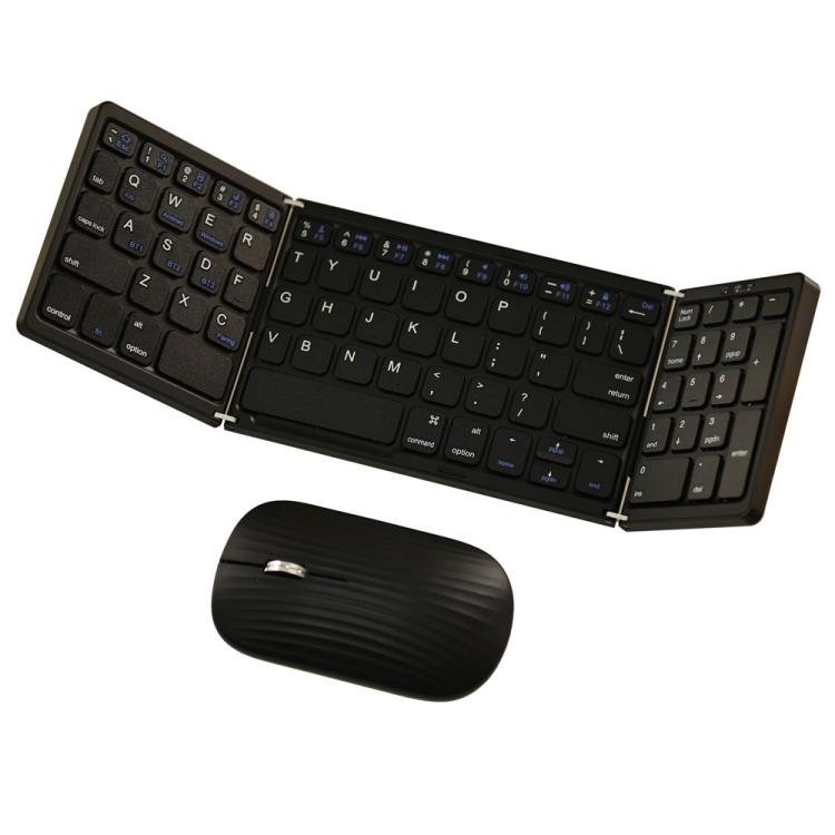 Tastiera e mouse wireless pieghevoli Bluetooth 5.1